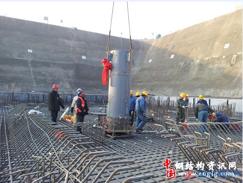 中国二十二冶:宁夏国际会议中心钢结构安装拉开序幕